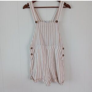 Hollister Striped Sleeveless Romper - Blue & White - Size XS